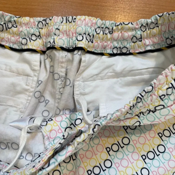 Men’s Polo Ralph Lauren Summer Printed Logo Shorts Size L - Picture 7 of 9
